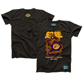 Los Angeles Lakers NBALab x Hyperfly Unisex Year of the Snake Lunar New Year Collection T-Shirt - Heather Black for sale