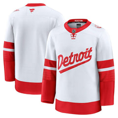 Detroit Red Wings Fanatics 2025 NHL Stadium Series Premium Jersey - White Jerseys
