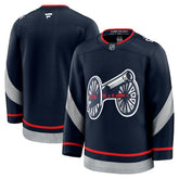 Columbus Blue Jackets Fanatics 2025 NHL Stadium Series Premium Jersey - Navy Jerseys