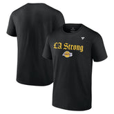 Los Angeles Lakers Unisex LA Strong T-Shirt - Black outlet
