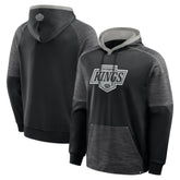 Los Angeles Kings Fanatics Goaltender Defender Pullover Hoodie - Black Hoodies