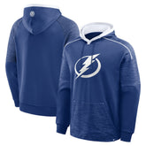 Tampa Bay Lightning Fanatics Goaltender Defender Pullover Hoodie - Blue Hoodies