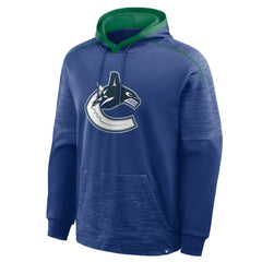 Vancouver Canucks Fanatics Goaltender Defender Pullover Hoodie - Blue Hoodies