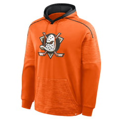 Anaheim Ducks Fanatics Goaltender Defender Pullover Hoodie - Orange Hoodies