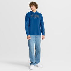 St. Louis Blues Fanatics Penalty Shot Long Sleeve Hoodie T-Shirt - Blue T-shirts