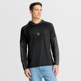Vegas Golden Knights Fanatics Penalty Shot Long Sleeve Hoodie T-Shirt - Black T-shirts