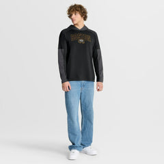 Boston Bruins Fanatics Penalty Shot Long Sleeve Hoodie T-Shirt - Black T-shirts