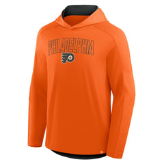 Philadelphia Flyers Fanatics Penalty Shot Long Sleeve Hoodie T-Shirt - Orange T-shirts
