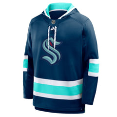 Seattle Kraken Fanatics Prime Time Fleece Hoodie - Deep Sea Blue Hoodies