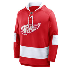 Detroit Red Wings Fanatics Prime Time Fleece Hoodie - Red Hoodies