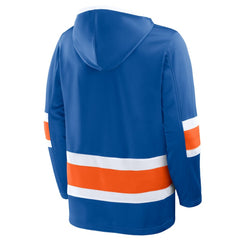 New York Islanders Fanatics Prime Time Fleece Hoodie - Royal Hoodies