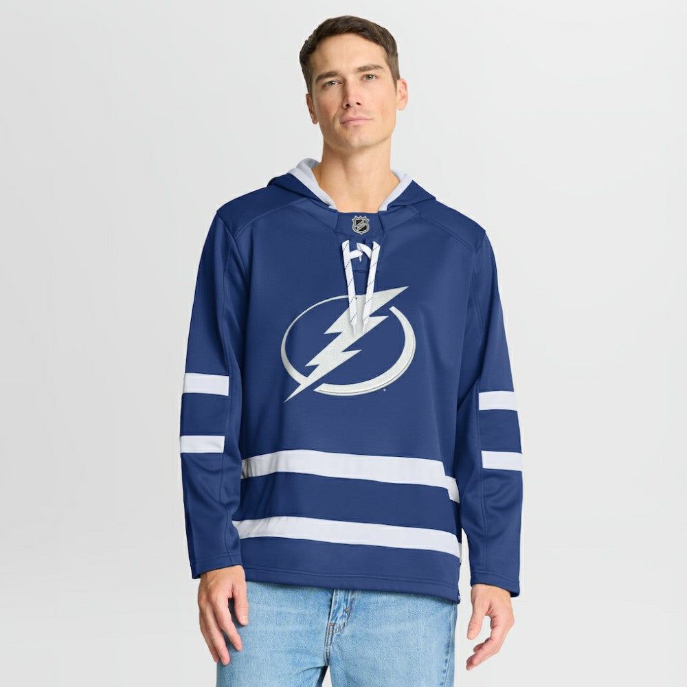 Tampa Bay Lightning Fanatics Prime Time Fleece Hoodie - Blue Hoodies