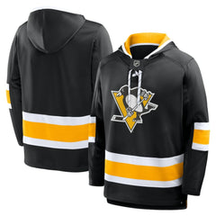 Pittsburgh Penguins Fanatics Prime Time Fleece Hoodie - Black Hoodies