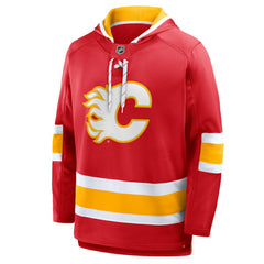 Calgary Flames Fanatics Prime Time Fleece Hoodie - Red Hoodies