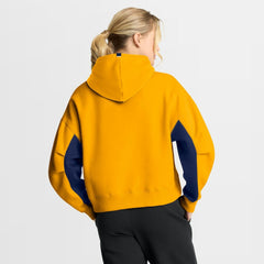 Nashville Predators Fanatics Women's Back Check Boxy Hoodie - Gold Hoodies