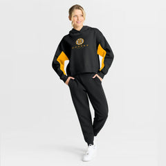 Boston Bruins Fanatics Women's Back Check Boxy Hoodie - Black Hoodies