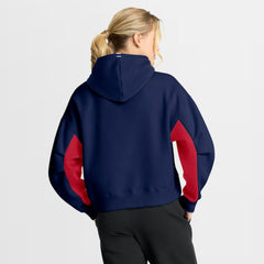 Montreal Canadiens Fanatics Women's Back Check Boxy Hoodie - Navy Hoodies