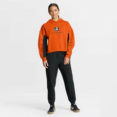 Anaheim Ducks Fanatics Women's Back Check Boxy Hoodie - Orange Hoodies