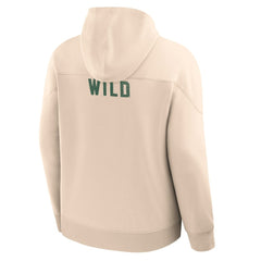 Minnesota Wild Fanatics Vintage Hoodie - Cream Hoodies