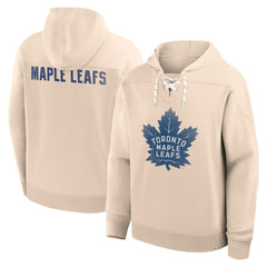 Toronto Maple Leafs Fanatics Vintage Hoodie - Cream Hoodies