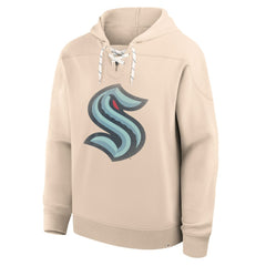 Seattle Kraken Fanatics Vintage Hoodie - Cream Hoodies