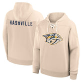Nashville Predators Fanatics Vintage Hoodie - Cream Hoodies