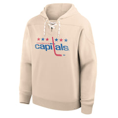 Washington Capitals Fanatics Vintage Hoodie - Cream Hoodies