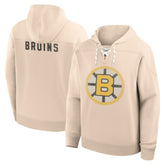 Boston Bruins Fanatics Vintage Hoodie - Cream Hoodies