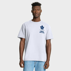 Toronto Maple Leafs Fanatics Crash The Net Legacy T-Shirt - White T-shirts