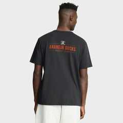 Anaheim Ducks Fanatics Crash The Net Legacy T-Shirt - Black T-shirts