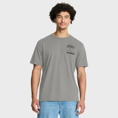 Los Angeles Kings Fanatics Crash The Net Legacy T-Shirt - Gray T-shirts