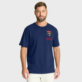 Florida Panthers Fanatics Crash The Net Legacy T-Shirt - Navy T-shirts