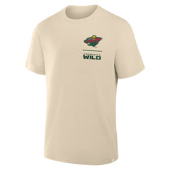 Minnesota Wild Fanatics Crash The Net Legacy T-Shirt - Natural T-shirts