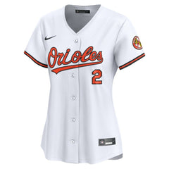 Gunnar Henderson Baltimore Orioles Women's Home Limited Player Jersey White