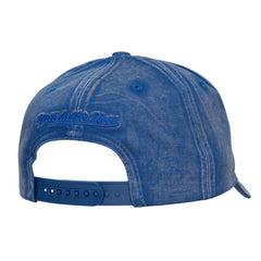New York Rangers Mitchell & Ness Downtown Snow Wash Pro-Crown Adjustable Hat - Blue Hats