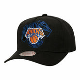 New York Knicks Tilted Pro Pinch Adjustable Hat - Black cheap