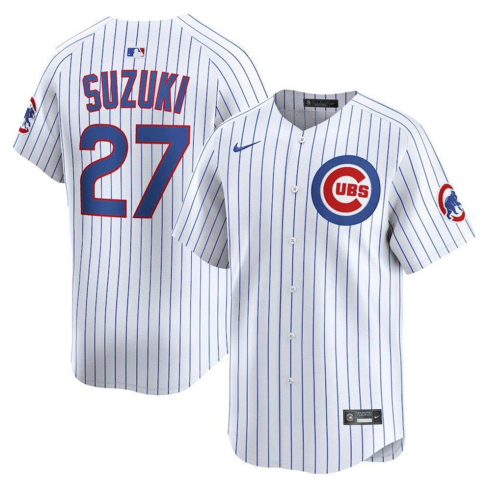 Seiya Suzuki Chicago Cubs Home Limited Player Jersey White