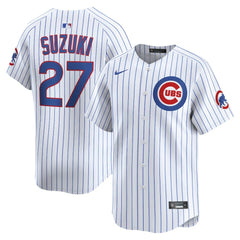Seiya Suzuki Chicago Cubs Home Limited Player Jersey White