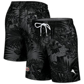 San Francisco 49ers Naples Santiago Palm Shorts - Black outlet