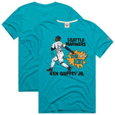 Ken Griffey Jr. Seattle Mariners Homage Graphic Player T-Shirt Teal