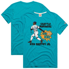Ken Griffey Jr. Seattle Mariners Homage Graphic Player T-Shirt Teal