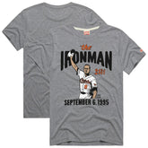 Cal Ripken Jr. Baltimore Orioles Homage Graphic Player T-Shirt Gray