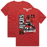 Elly De La Cruz Cincinnati Reds Homage Graphic Player Tri-Blend T-Shirt Red