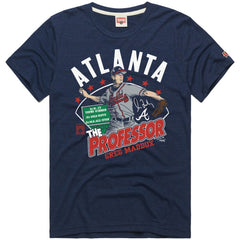 Greg Maddux Atlanta Braves Homage Graphic Player T-Shirt Navy
