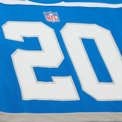 Barry Sanders Detroit Lions Maxxed Out Fashion Hockey Jersey - Blue outlet
