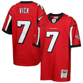 Michael Vick Atlanta Falcons Youth 2003 Legacy Retired Player Jersey - Red outlet