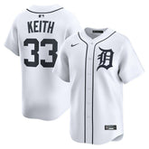 Colt Keith Detroit Tigers Home Limited Player Jersey White