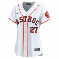 Jose Altuve Houston Astros Women's Home Limited Player Jersey White