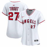 Mike Trout Los Angeles Angels Women's Home Limited Player Jersey White