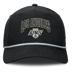 Los Angeles Kings Fanatics Decades Collection A-Frame Adjustable Hat - Black Hats